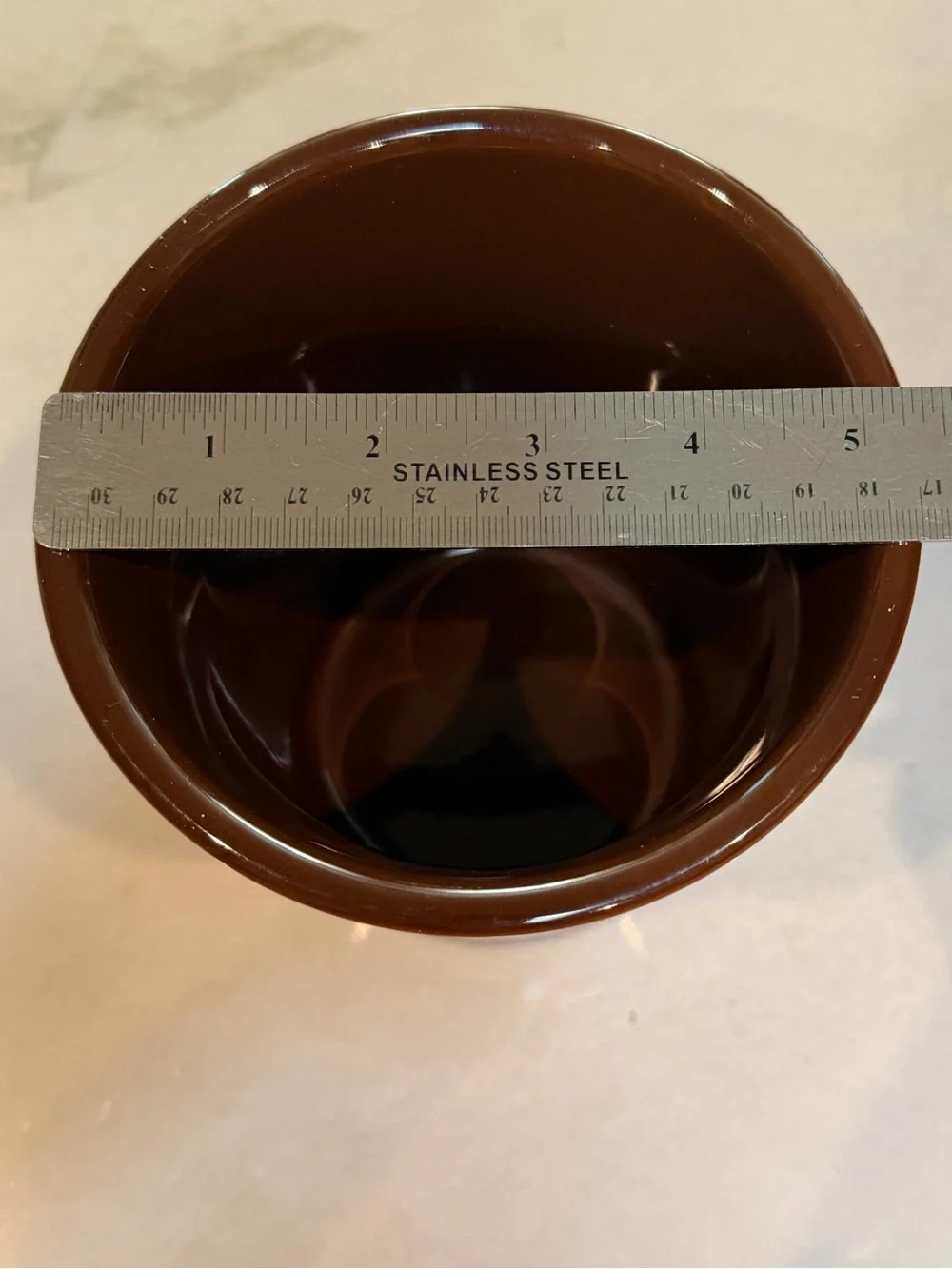 Vintage Fiesta by Homer Laughlin Chocolate Brown Utensil Holder